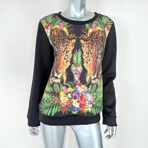 Women sweatshirt animal print size XL